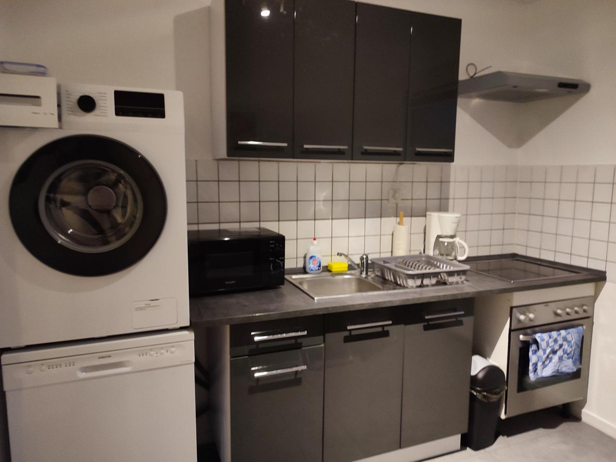 Monteur-Ferien-Messewohnung Mettmann 6 Personen 2 Og Exterior photo